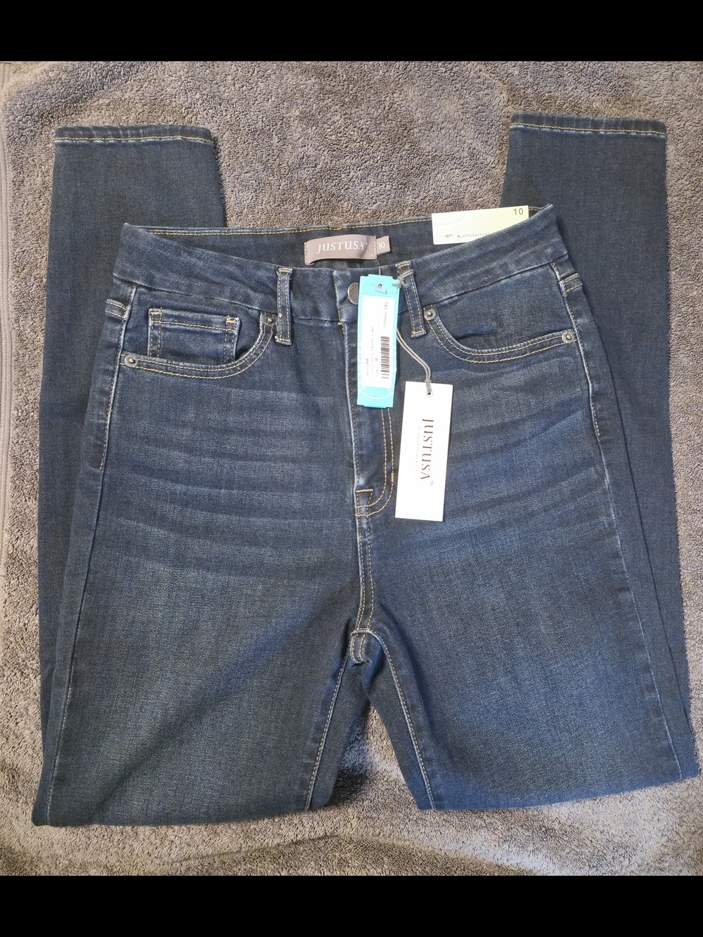 Just USA Women’s Indigo Skinny Jeans Size 10
